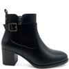 SUSST WOMENS ZIP ANKLE BOOT - BLACK